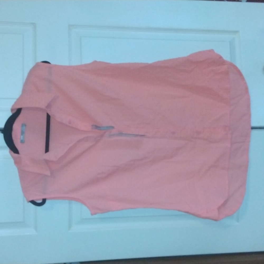 Lee Riders peachy pink sleeveless top SZ Large NWT
